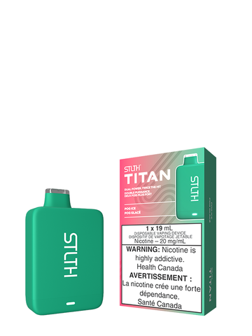 Pog Ice Stlth Titan Disposable (Carton Of 5 Units) Disposables