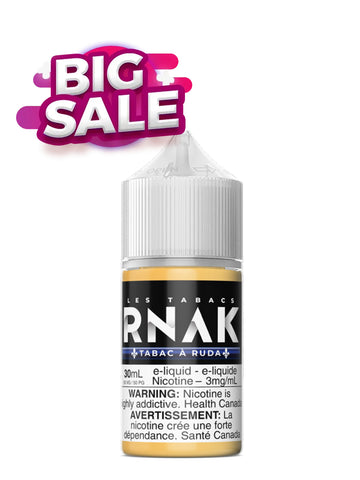 Tabac A Ruda 30Ml By Les Tabacs Rnak Co-Pack & In-House E-Liquid